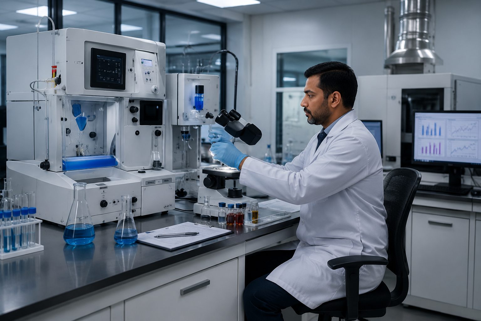 Advanced quality control laboratory testing