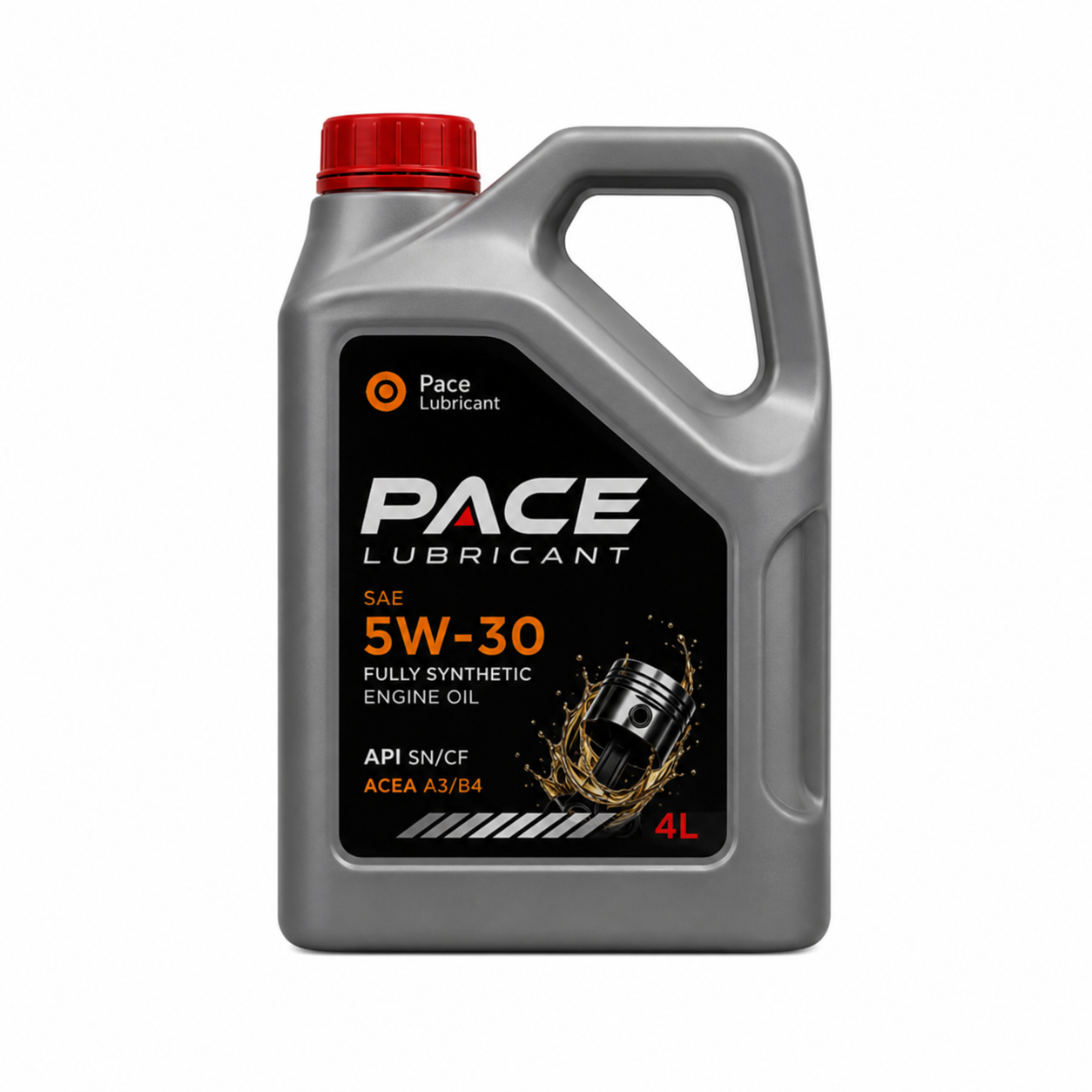PACE Fully Synthetic Engine Oil 5W-30 bottle